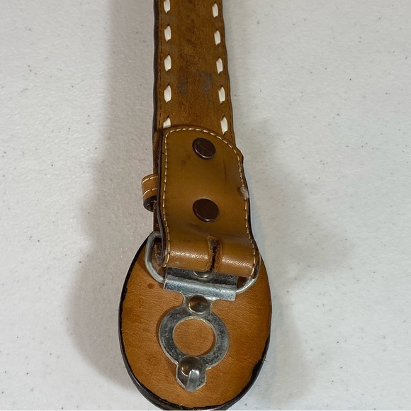 KONA KUT by Nocona Custom Vintage Tooled Western Belt JOHN - Picture 8 of 8